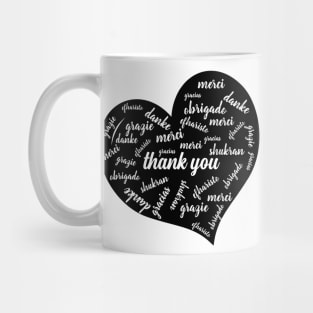 A heart full of thank yous Mug